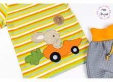 Stickdatei - Hasi Auto Fransenappli